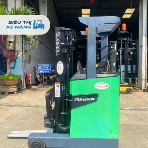 Xe nâng điện đứng lái 1 tấn TOYOTA 8FBR10