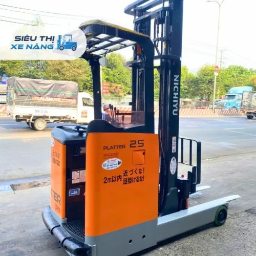 Xe nâng điện đứng lái 2.5 tấn NICHIYU FBRMA25-80B-450