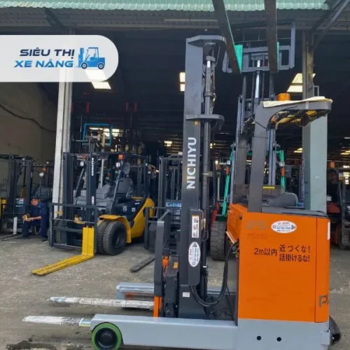 Xe nâng điện đứng lái 2.5 tấn NICHIYU FBRMA25-80B-450