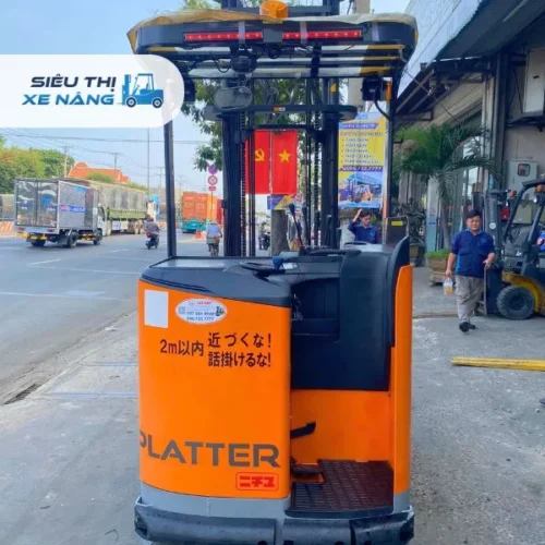 Xe nâng điện đứng lái 2.5 tấn NICHIYU FBRMA25-80B-450