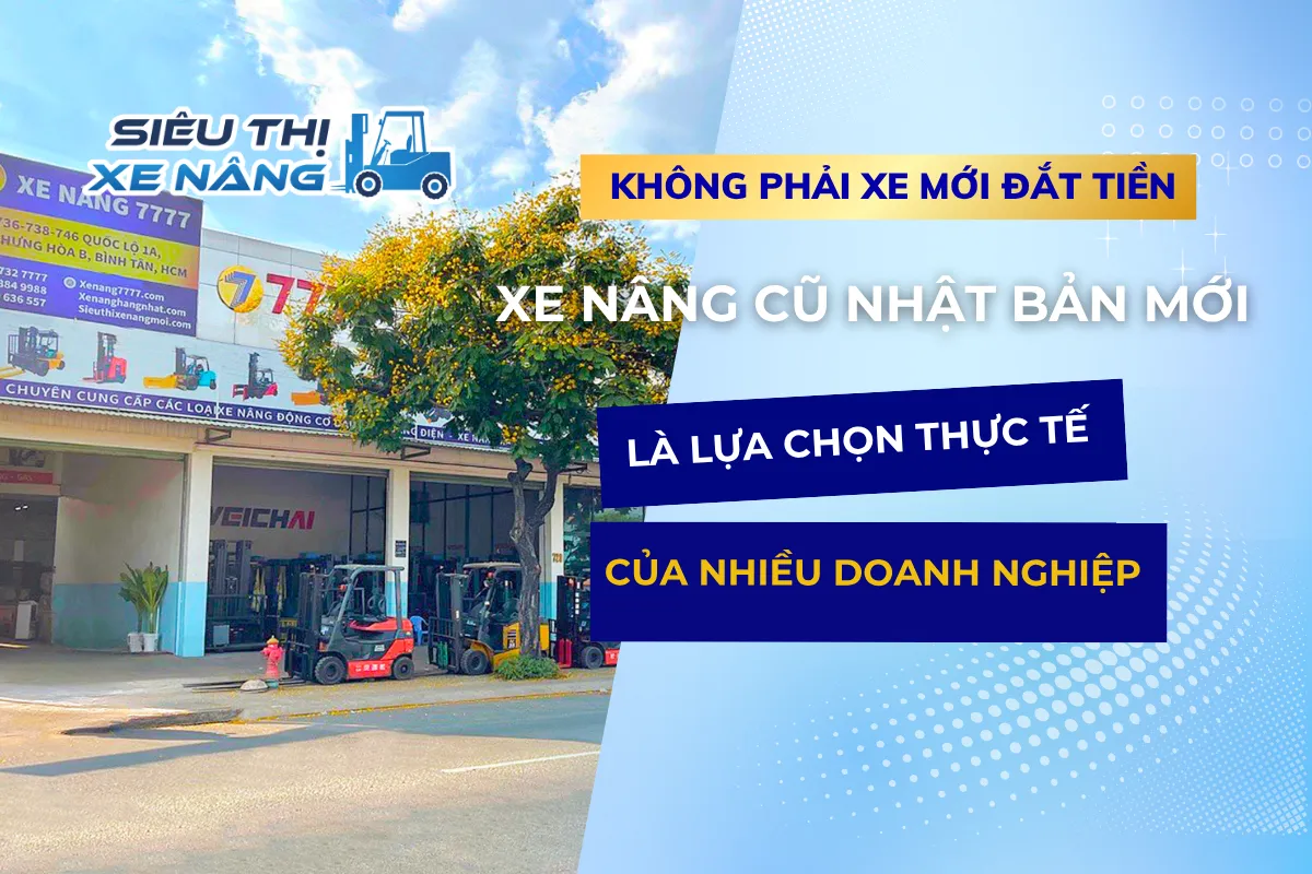 xe nâng cũ nhật bản