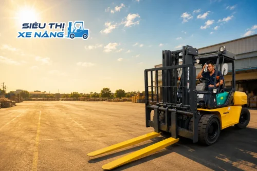 Bí quyết vận hành xe nâng mùa nắng nóng bền máy, ít hỏng vặt