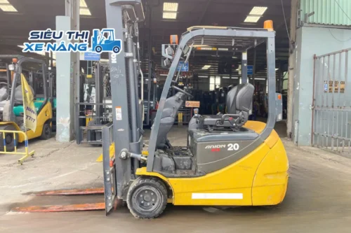 Xe nâng báo lỗi 5004