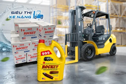 nước làm mát xe nâng