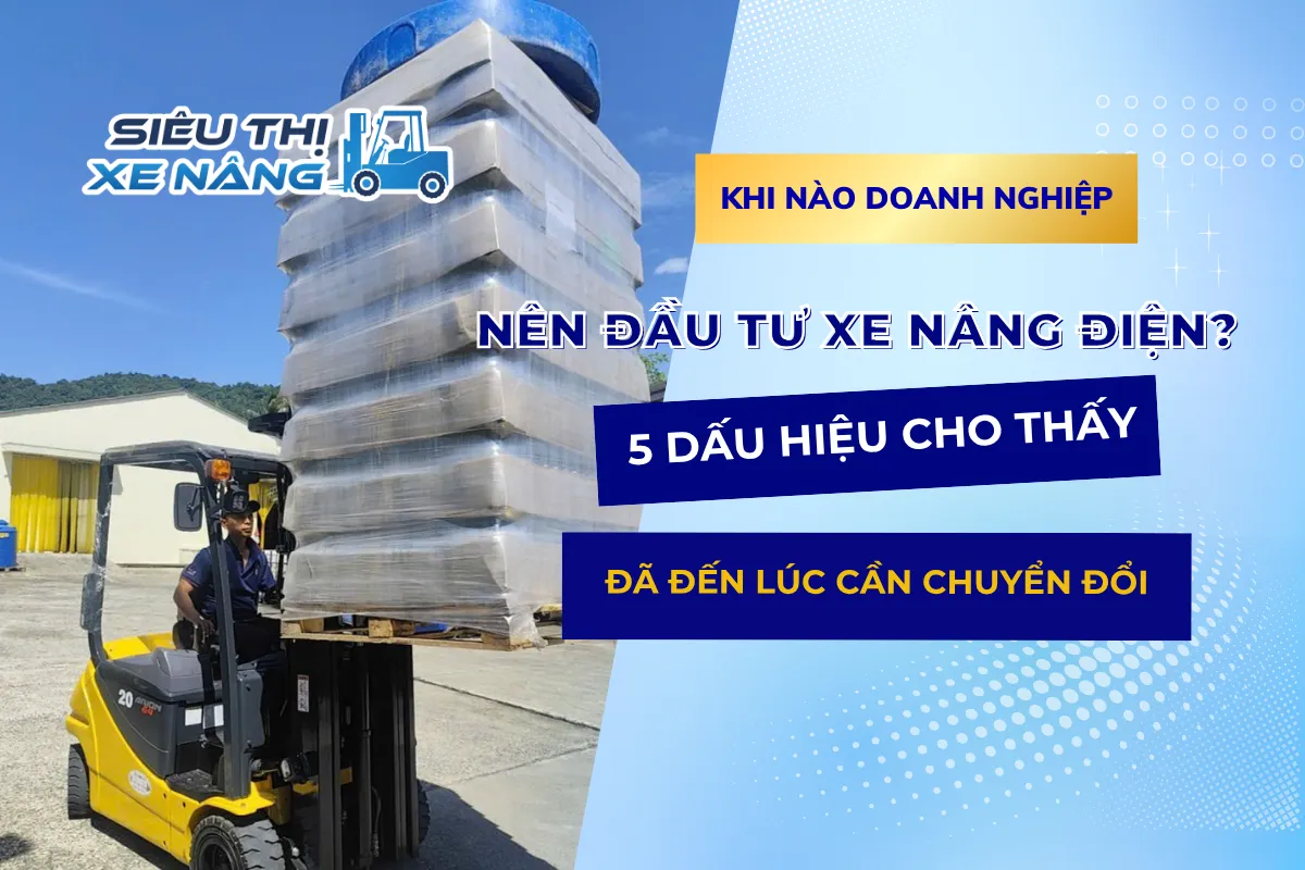 xe nâng điện